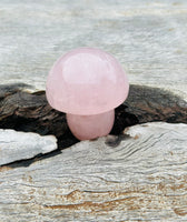 Rose Quartz Large Mushrooms